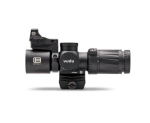 EOTech Vudu Ultra-Short Riflescope Kit VDU4-12PKG1 4-12x36 FFP MR5 MRAD Reticle with EFLX Sight