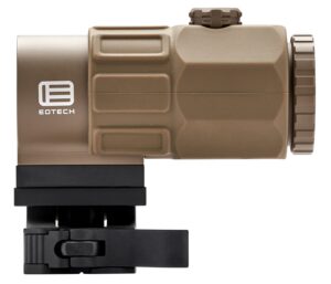 EOTech G45.STSTAN 5X Magnifier with QD Switch-to-Side Mount, Tan