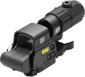 EOTech HHS V Holographic Hybrid System with EXPS3-4 Sight and G45 5X Magnifier, Black
