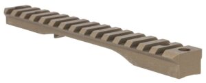 Christensen Arms 8100001207 One Piece Scope Base-Standard Remington 700 Action Burnt Bronze Cerakote