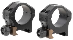 Christensen Arms Ultralight PRSR-X2 (4 Screw Caps) Scope Ring Set 1in Low