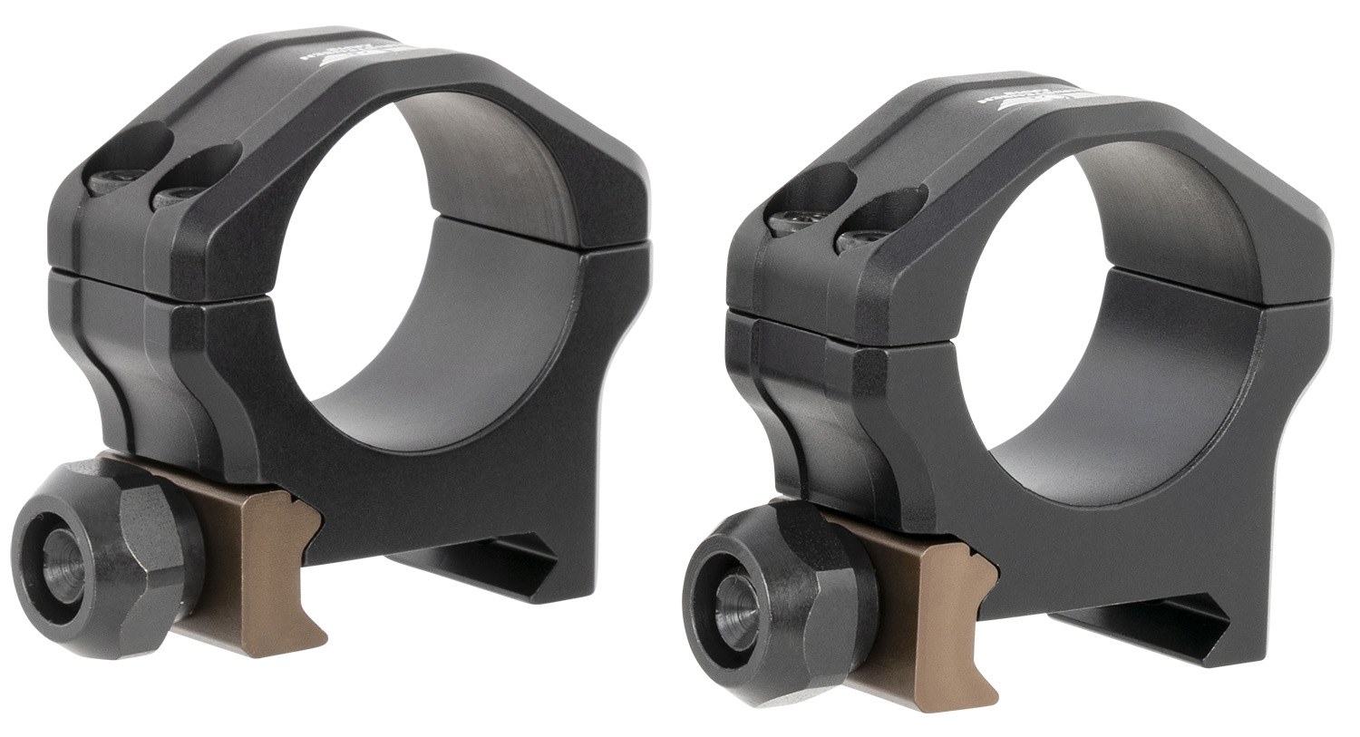 Christensen Arms Ultralight PRSR-X2 (4 Screw Caps) Scope Ring Set 1in Low