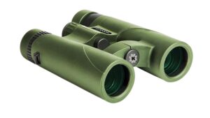 Konus 2012 Orient 10x25mm Center Focus, Green Aluminum with Rubber Armor
