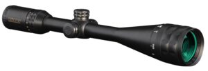 Konus 7274 KonusPro-Plus Long Range Matte Black 6-24x50mm AO 1" Tube Dual Illuminated (Blue/Red) Engraved Crosshair with Dot Reticle