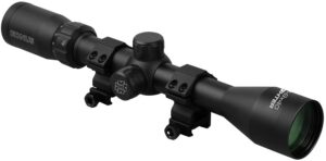 Konus Optics Fighter 7352 Riflescope, 3-9x40mm, 30/30 Reticle, with Rings