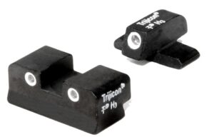 Trijicon 600448 Bright & Tough Night Sights Green/Tritium White Outline Front Sight-Green/Tritium White Outline Rear Sight Sig Sauer
