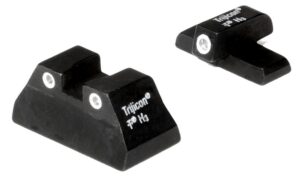 Trijicon 600268 Bright & Tough Night Sights Green/Tritium White Outline Front Sight-Green/Tritium White Outline Rear Sight H&K USP Compact