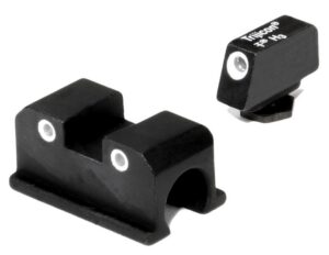 Trijicon 600505 Bright & Tough Night Sights Green/Tritium White Outline Front Sight-Green/Tritium White Outline Rear Sight Walther Arms