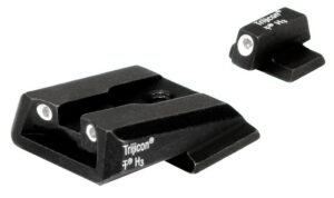 Trijicon 600442 Bright & Tough Night Sights Green/Tritium White Outline Front Sight-Green/Tritium White Outline Rear Sight Smith & Wesson