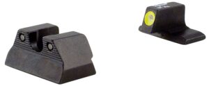 Trijicon 600600 HD Night Sights Green/Tritium Yellow Outline Front Sight-Green Tritium Black Outline Rear Sight H&K P2000/P2000SK