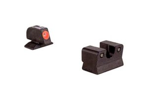 Trijicon 600619 HD Night Sights Green/Tritium Orange Outline Front Sight-Green Tritium Black Outline Rear Sight Beretta 92A1/96A1