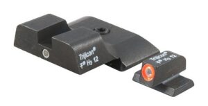 Trijicon 600722 HD Night Sights Green/Tritium Orange Outline Front Sight-Green Tritium Black Outline Rear Sight Smith & Wesson M&P