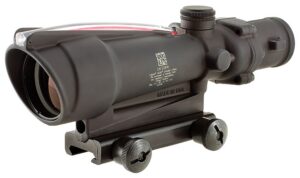 Trijicon ACOG TA11F Scope, 3.5x35mm, Illuminated Red Chevron Reticle