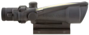 Trijicon Scope 3.5X35 Dual Illume Amber Chevron 223 Ballistic Reticle TA51 Mount ACOG (100146)