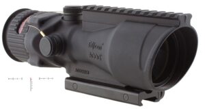 Trijicon ACOG 100006 6x48mm Illuminated Red Chevron 50 BMG Reticle