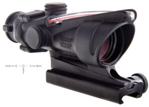 Trijicon ACOG 4x32mm Dual Illuminated Red Horseshoe with Red Dot 6.8 SPC Reticle