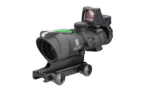 Trijicon ACOG w/RMR Type2 Sight 4x32 Green Chevron .223