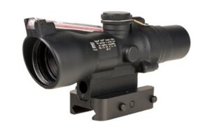 Trijicon Compact ACOG 2x20mm 400343 Scope, Fixed Red Crosshair, Q-LOC Mount