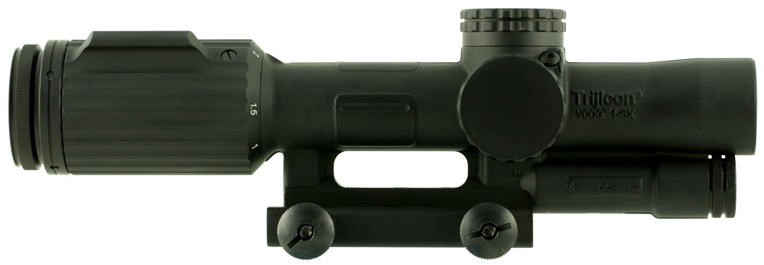 Trijicon 1600036 VCOG Matte Black 1-6x24mm 30mm Tube LED Illuminated Green Segmented Circle with Crosshair MOA Reticle
