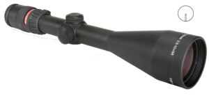 Trijicon 200035 AccuPoint Black Hardcoat Anodized 2.5-10x56mm 30mm Tube Illuminated Red Triangle Post Reticle