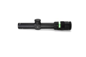 Trijicon AccuPoint TR24-C-200071 1-4x24mm 30mm Tube Illuminated Duplex Crosshair with Green Dot Reticle