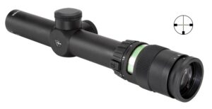 Trijicon AccuPoint TR24-3G 1-4x24mm 30mm Tube German #4 Crosshair with Green Dot Reticle