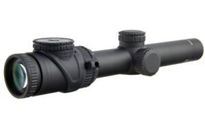 Trijicon AccuPoint TR25-C-200086 Riflescope, 1-6x24, Circle-Cross Crosshair with Green Dot
