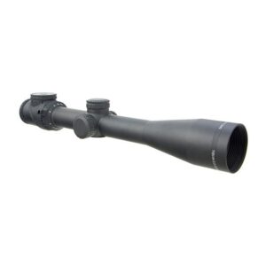 Trijicon Accupoint? 2.5-12.5X42MM Sfp Illuminated Rifle Scope Accupoint 2.5-12.5X42MM Sfp Illuminated Green Triangle Post Black
