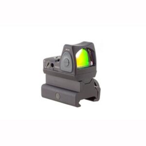 Trijicon RMR Type 2 RM06 3.25 MOA Adjustable LED Reflex Sight with RM34 RMR Type 2 3.25 MOA Red Dot LED Sight with RM34 Rail Mount Black