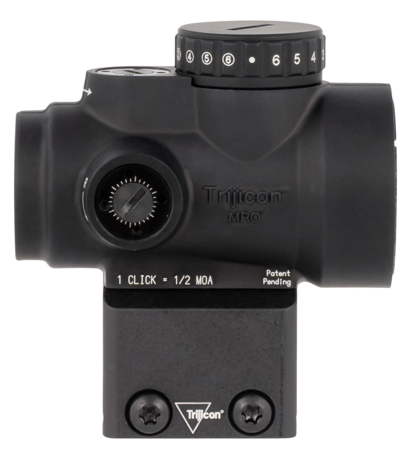 Trijicon 2200053 MRO HD Matte Black 1 X 25 Mm 2 MOA Red Dot/68 MOA Circle Multi Reticle Lower 1/3 Cowitness Mount