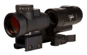 Trijicon MRO HD Adjustable LED Combo Set, 1x/3x Magnification, 2.0 MOA Dot and 68 MOA Reticle