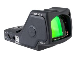 Trijicon RMR HD Adjustable LED Reflex Sight 3200001, 1.0 MOA Red Dot, Black
