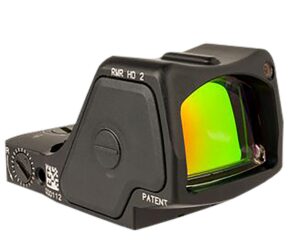 Trijicon RMR HD Adjustable LED Reflex Sight 3200002, 3.25 MOA Red Dot, Black