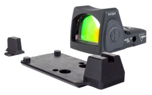 Trijicon RMR Dual Defense RM06-C-700817 Red Dot Sight, 1x, 3.25 MOA, Black Cerakote