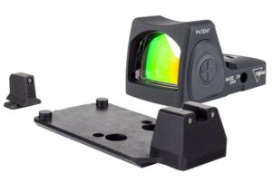 Trijicon Dual Defense RM06-C-700818 Red Dot Sight, 1x, 3.25 MOA, Matte Black