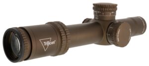 Trijicon Credo Riflescope 1-8x 28mm 34mm Tube Coyote Brown MOA Reticle