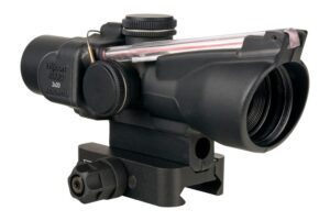 Trijicon ACOG Compact 400410 Scope, 2x20, Dual Illuminated Red for 9MM PCC