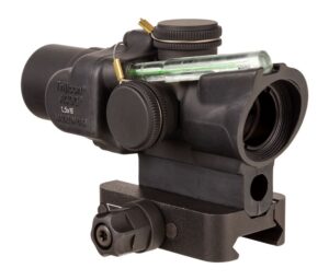 Trijicon ACOG TA44-C-400415 1.5x16S Compact Scope with Q-LOC Mount, Dual Illuminated Green Reticle for .223/5.56 Caliber