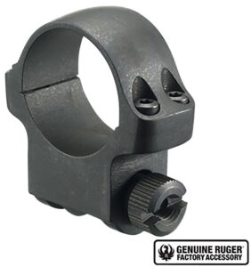 Ruger Scope Single Ring 1" Medium .937 Height Matte Blued