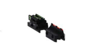 TruGlo TG960 Tru-Point Extreme Deer/Turkey Universal Shotgun Red Fiber Optic Green Fiber Optic Black