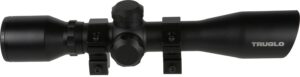 TruGlo TG8504BR Compact 4x 32mm Objective 22.5 Ft @ 100 Yds FOV 1" Tube Black Matte Duplex