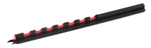 TruGlo TG104R Glo-Dot Pro Shotgun with Vent Rib Red Fiber Optic Black
