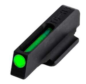 TruGlo TGTG131RT1 TFO Green/Tritium/Fiber Optic Front Sight-Green/Tritium/Ruger SR9/SR9c