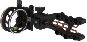 TruGlo Carbon Hybrid Micro Sight Black 5 Pin .019 RH/LH