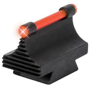 TruGlo TGTG95450RR 3/8" Dovetail Front Sight Black 0.450" Red Ramp for Rifle