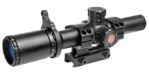 TruGlo TG8516TL Tru-Brite 30 1-6x 24mm Objective Wide FOV 30mm Tube Black Matte Finish Illuminated Duplex MIL-Dot