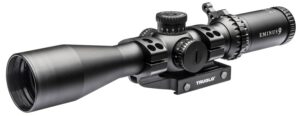 TruGlo TG-8539TLR Eminus Black Anodized 3-9x42mm 30mm Tube Dual Illuminated (Green/Red)TacPlex MOA Reticle