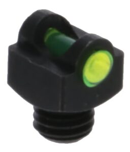 TruGlo TGTG954AG StarBrite Deluxe Bead Black | Green Fiber Optic Front Sight 6-48" Threads