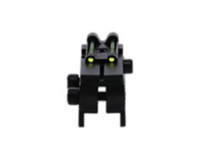 TruGlo TG944D Pro Magnum Gobble-Dot Benelli Legacy, M1 Field, Montefeltro, Super Black Eagle, Vinci 12 Gauge Red/Green Fiber Optic Black