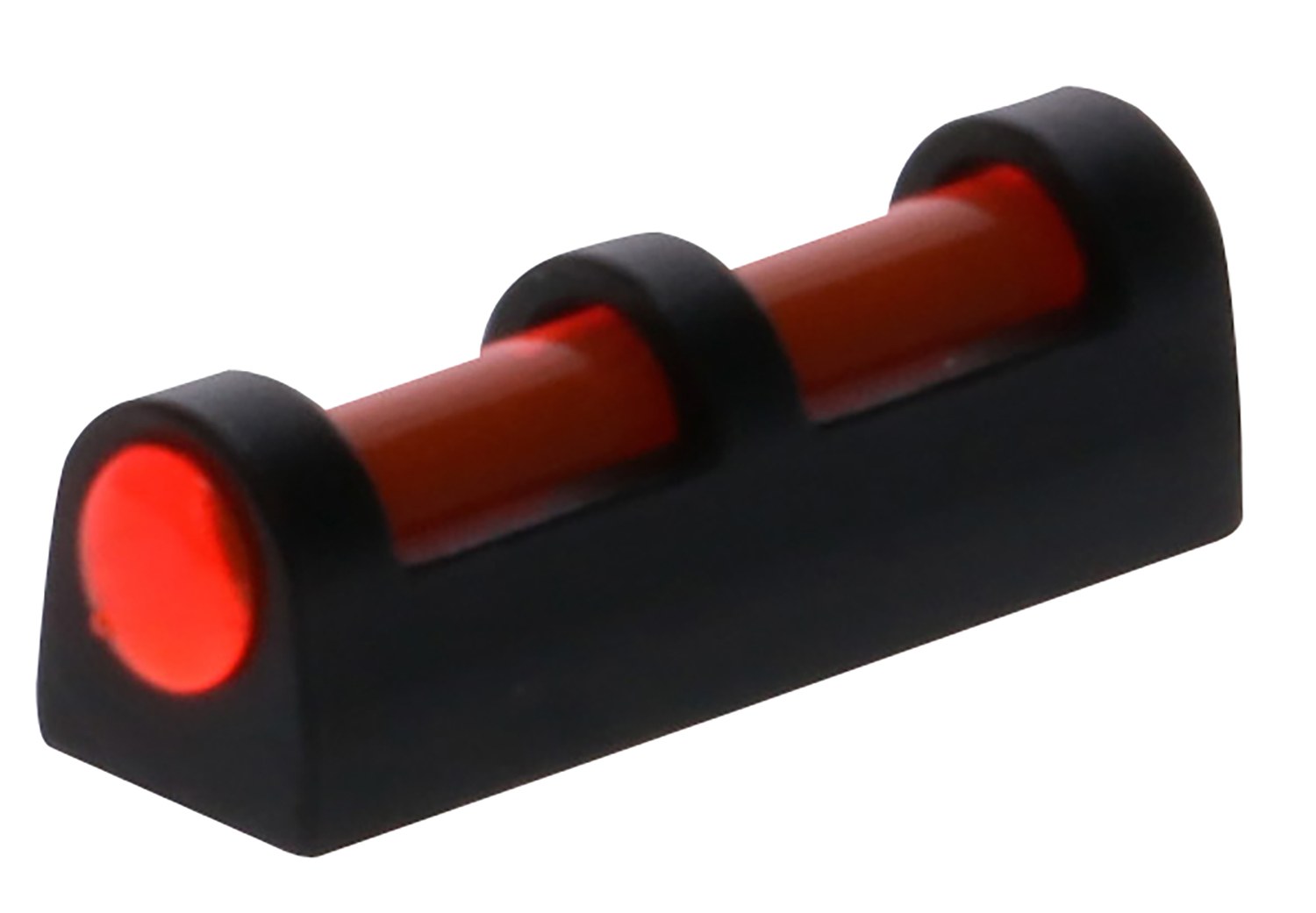 TruGlo TG947BRM Long Bead Ruger, Winchester 1200/1300/1400/Super X2 Fiber Optic Red 3-56 Bead Thread Black